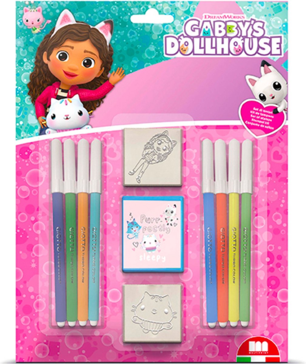 Gabbys Dollhouse GabbyS Dollhouse Stempelset 11-Delig